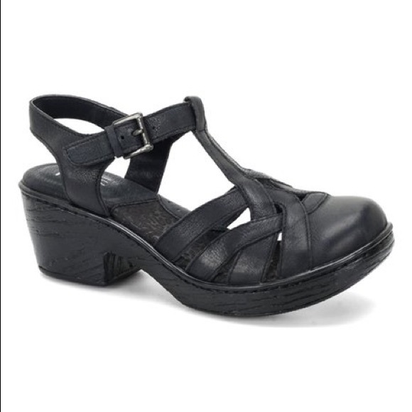 b.o.c. Shoes - Black Persi Leather Clog
